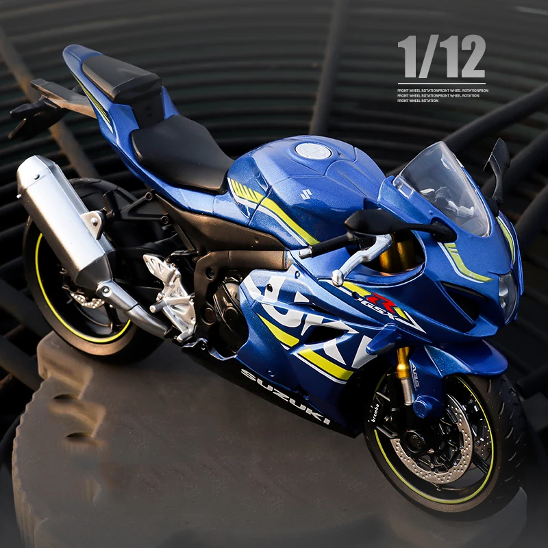 

1:12 Simulation Alloy Locomotive and Motorcycle Model Boy Birthday Gift Kid Toy Boy Indoor Static Decoration Collection
