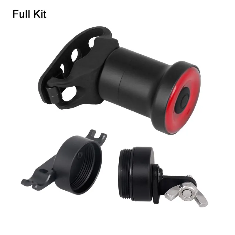 Full Kit XLITE100 умный цикл задняя лампа ж/тормозной светильник Авто/ручное управление до 50 часов время горения корпус из сплава USB зарядка Enfitnix - Цвет: Full Kit