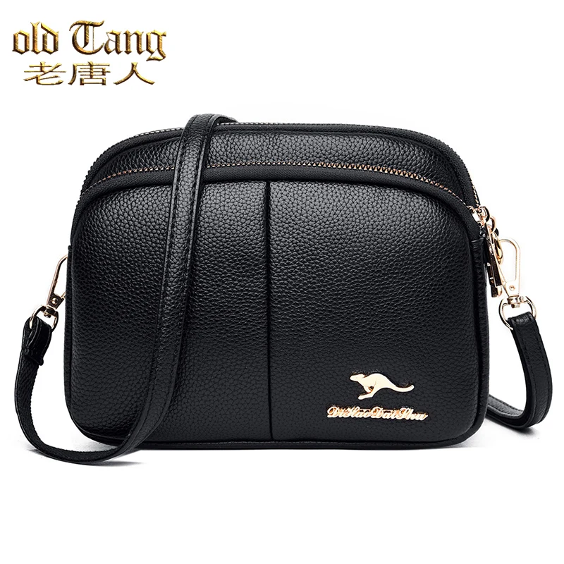 

OLD TANG Hot Fashion Simplicity Messenger Bags for Women 2020 Designer High Quality Soft Pu Leather Crossbody Women's Bags