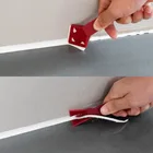 Миниатюрный ручной инструмент, скребок для пола с внутренним углом лопатка для чистки градусов, инструмент для чистки плитки, лопатка для остатков клея