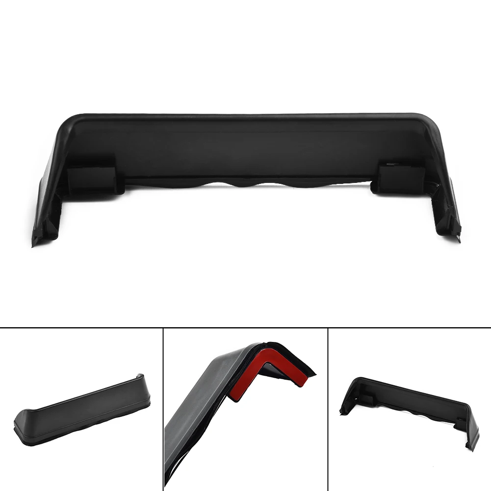 

Plastic Car Protective Hood Radio Screen 20.5cm Shade Anti-glare Sun Black Visor Cap