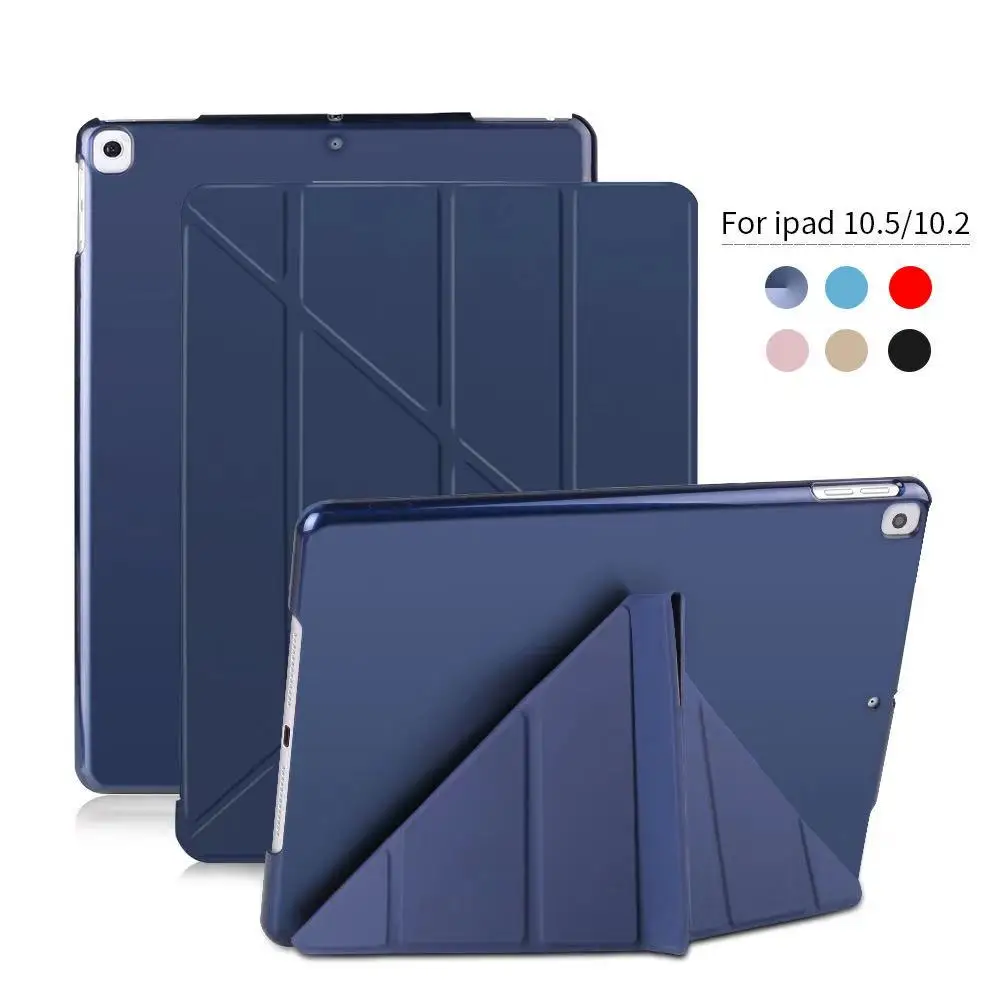 

Чехол для iPad Air 2, 3, 4, 5, 10,2, 2020, многослойная подставка, умный чехол для iPad Pro 10,5, 9,7, 2018, Задняя панель для ПК, планшета Mini 2, 3, 4, 5