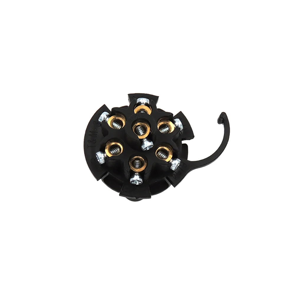 12 В круглый 7-контактный водонепроницаемый адаптер буксировочный брусок