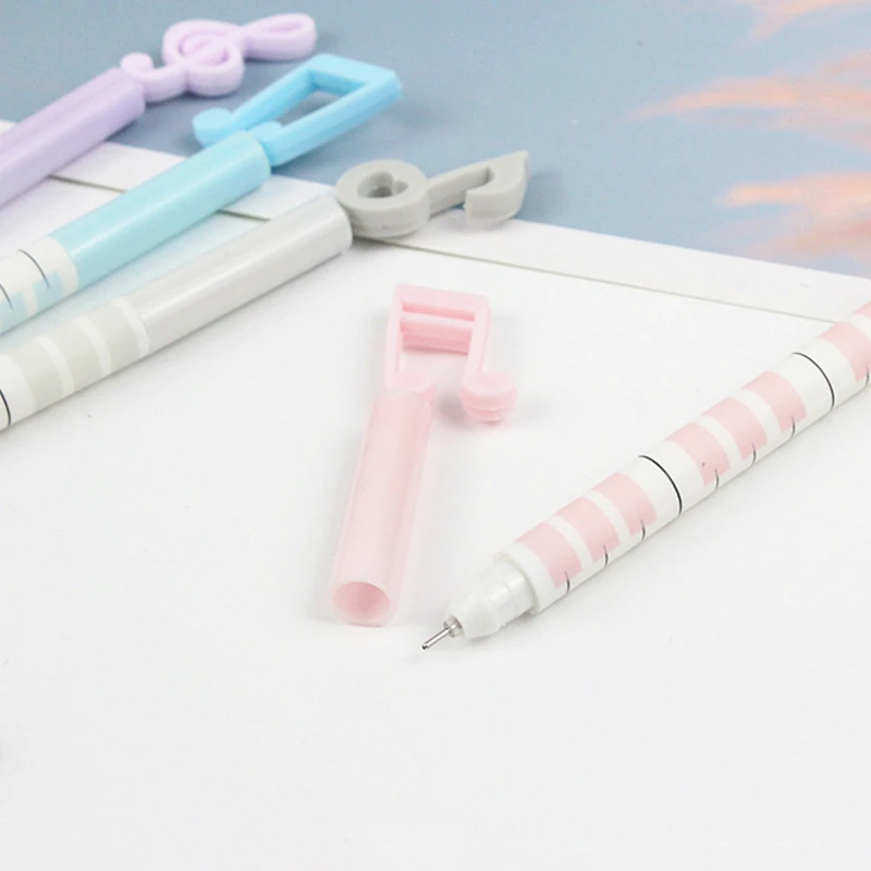 4 шт. музыкальная гелевая ручка избиение нот Корейская версия силиконовая