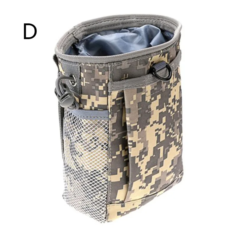 D Военный Molle пакет тактический пистолет журнал разгрузка Drop Поясная Сумка Утилита Охота винтовка, подсумок на открытом воздухе - Цвет: D