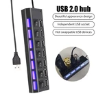 Высокоскоростной USB-концентратор типа C на Multi USB 2,0, HDMI-адаптер, док-станция для MacBook Pro, Huawei Mate 30, USB-C 2,0, разветвитель порта Type C