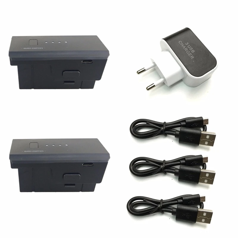 (3 в 1) оригинальный Батарея для видеокамеры SJ/RC Z5 Дрон запасные 7 4 v 1500 мА/ч GPS
