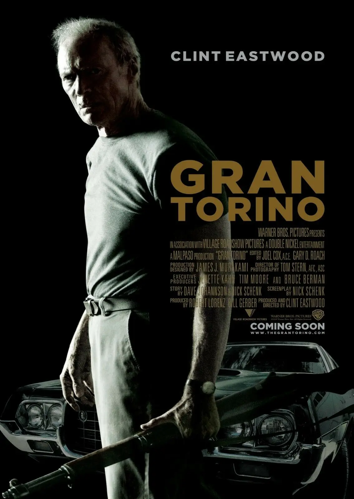 

Gran Torino Classic Movie Art Home Room Art Wall Silk Print Poster