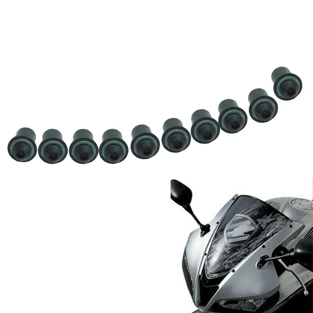 10 шт. ветровое стекло Болты Винты Гайка для BMW S1000R S1000RR S1000XR HP4|Гайки и болты| |