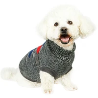 pet sweater dog clothes warm non sticky puppy clothes for small dog and cat