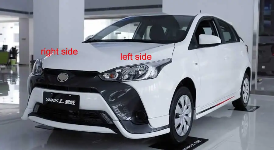 Налобные лампы для Toyota Yaris 2014 2015 лампа защиты от солнца Налобная на фару