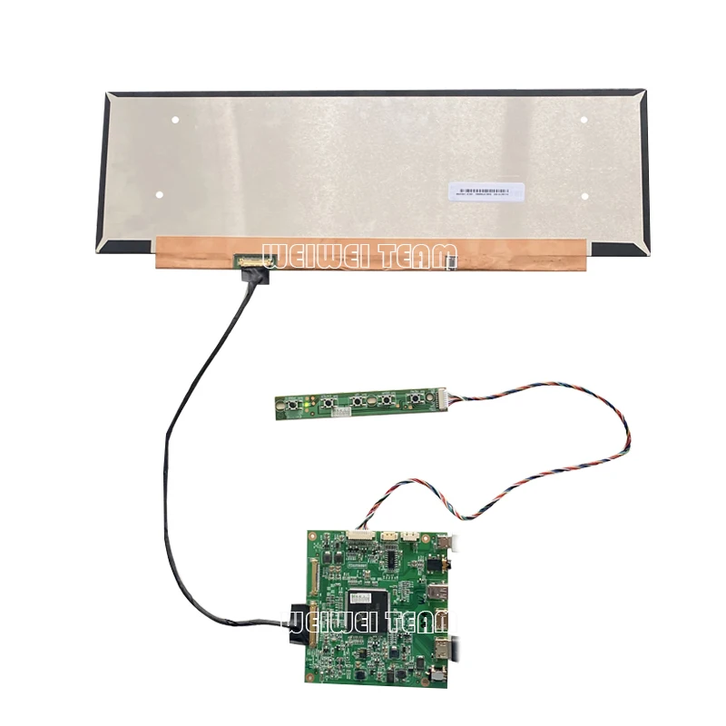 14 Inch 4k 3840*1100 Stretched Bar LCD Screen AIDA64 IPS Advertising Display Driver Board Edp 30 Pins | Мобильные телефоны и