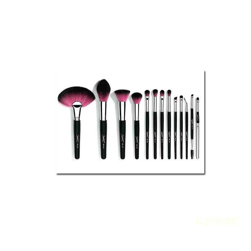 

Nordic Modern Style Black And White Fashion Girl Makeup Brush Posters Canvas Pictures For Living Room Decor Painting Unframed