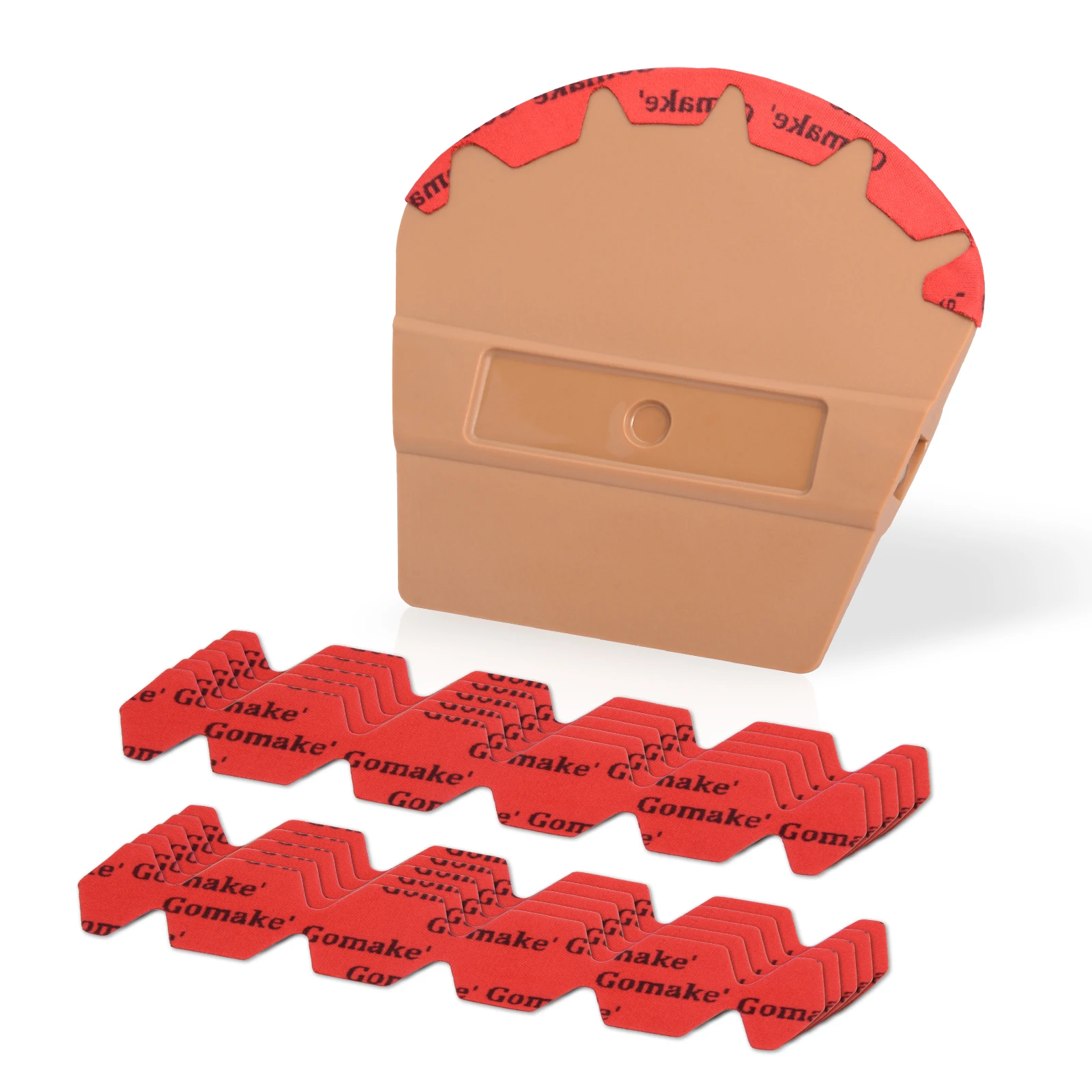 Виниловый скребок EHDIS с 10 шт. микрофибры из углеродного волокна для нанесения