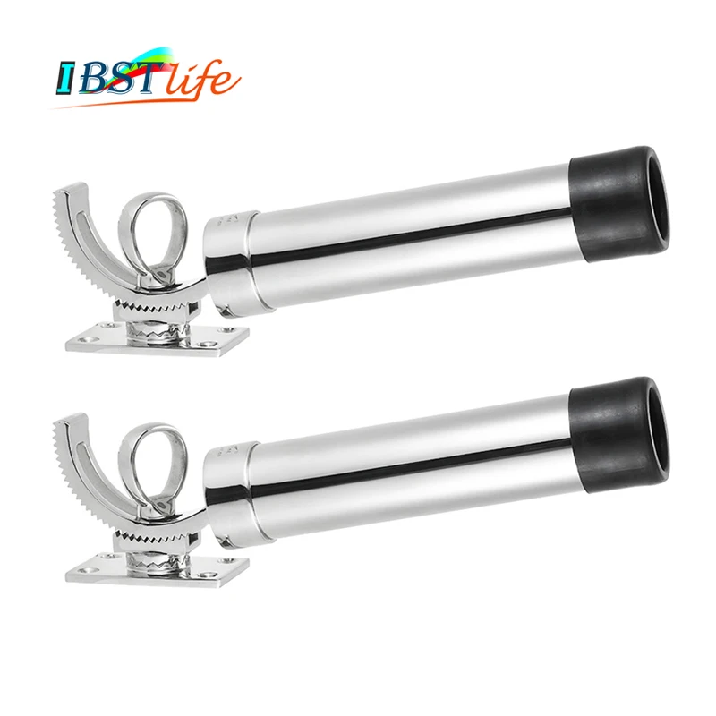 

2 шт. регулируемое съемное палубное крепление SS 316 стойка для удочки держатель кронштейн для удочки поддержка для лодки и яхты рыбалки