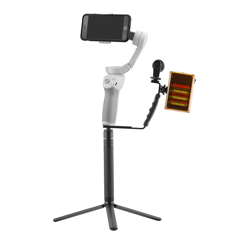 L-образная ручка кронштейн держатель для DJI OM 4 Osmo Mobile 3 удлинитель штатива ручной