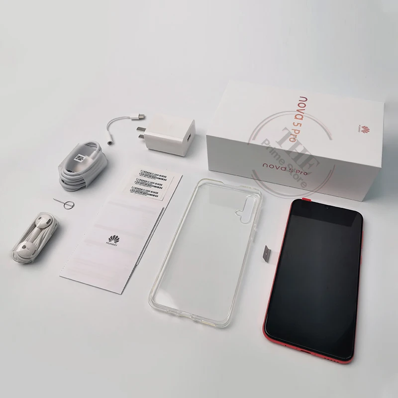 Huawei Nova 5 Pro 6 39 &quotOLED полный экран Поддержка NFC 2340*1080 Восьмиядерный 3500 мАч камер 32 Мп +