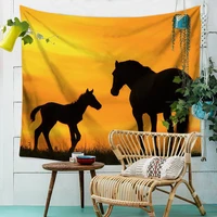 horse tapestry wall hanging hippie tapestry boho hippy bohemian dorm decor bedspread