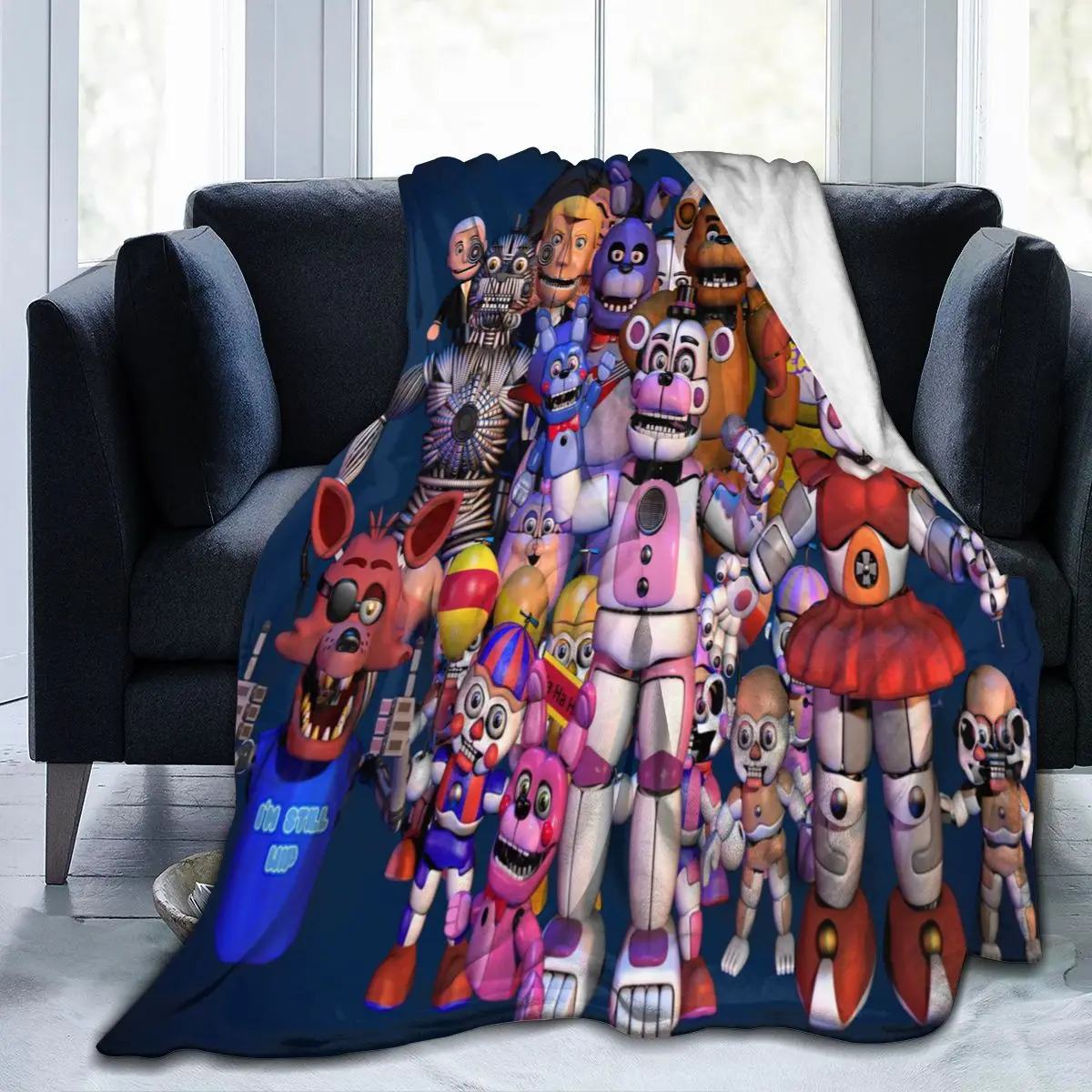 

Ultra Soft Sofa Blanket Cover Blanket Cartoon Cartoon Bedding Flannel plied Sofa Bedroom Decor for Children and Adults 128
