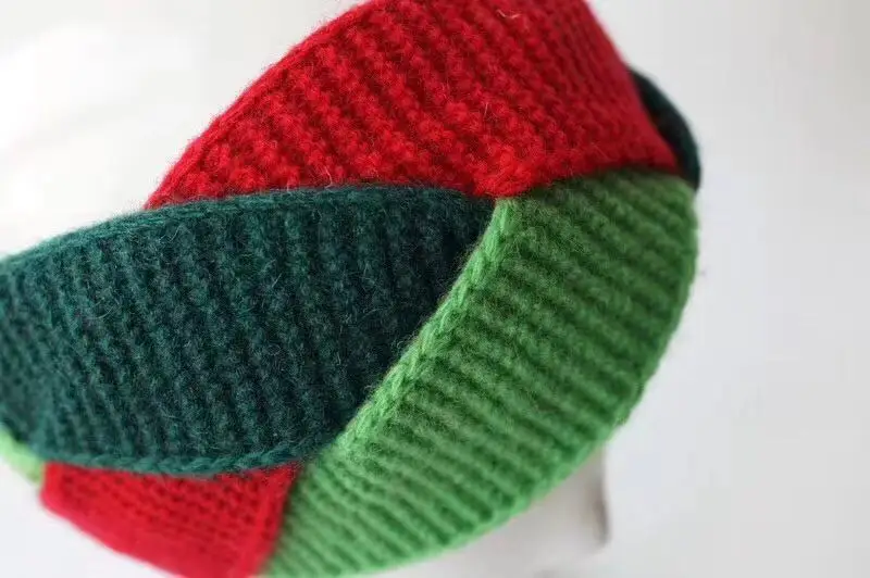 

2021 new letter fashion Women 3color Headband Twist Turban Floral Print Girl one color Silk Elastic Head band