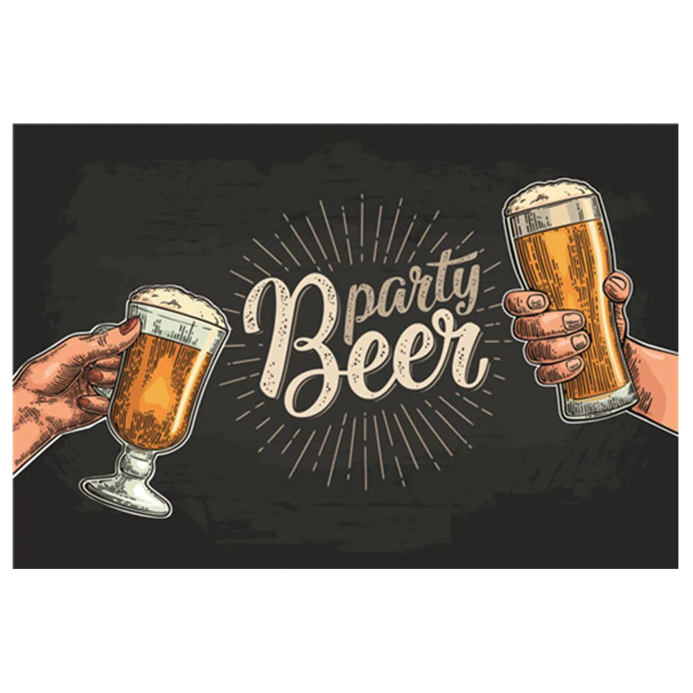 Винтажный металлический оловянный постер с пивом ретро табличка для бара