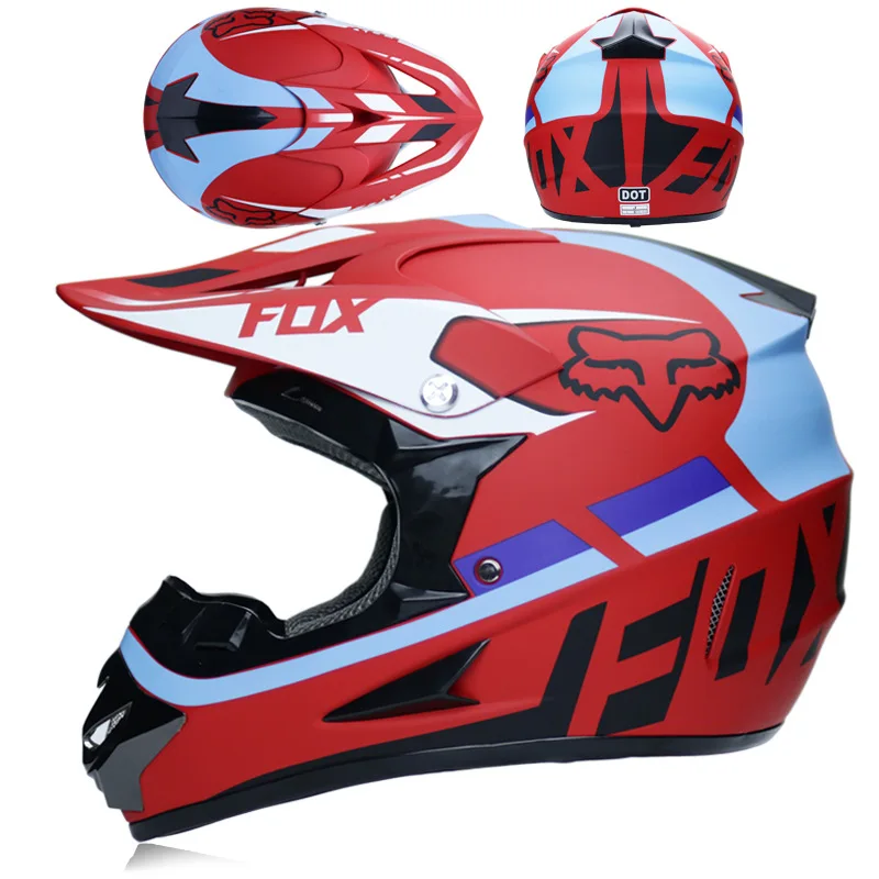 Гоночный Кроссовый мотоциклетный шлем DOT Casque Moto Capacete Moto Casco бездорожье полное лицо винтажный Кроссовый шлем для женщин 3 подарка