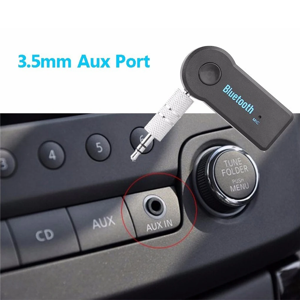 Портативный 3 5 мм авто аудио музыкальный приемник Bluetooth 0 автомобильный ресивер