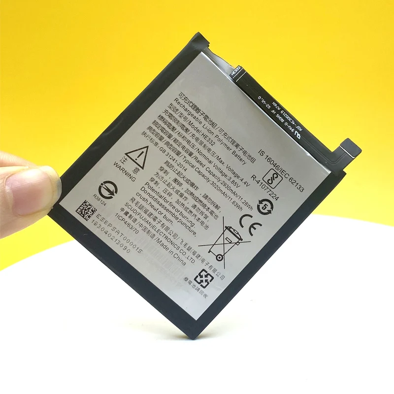 in stock 2930mah he332 battery for sharp s2 fs8010 aquos s2 fs8018 s3 mini s3mini repair replacement tracking number free global shipping