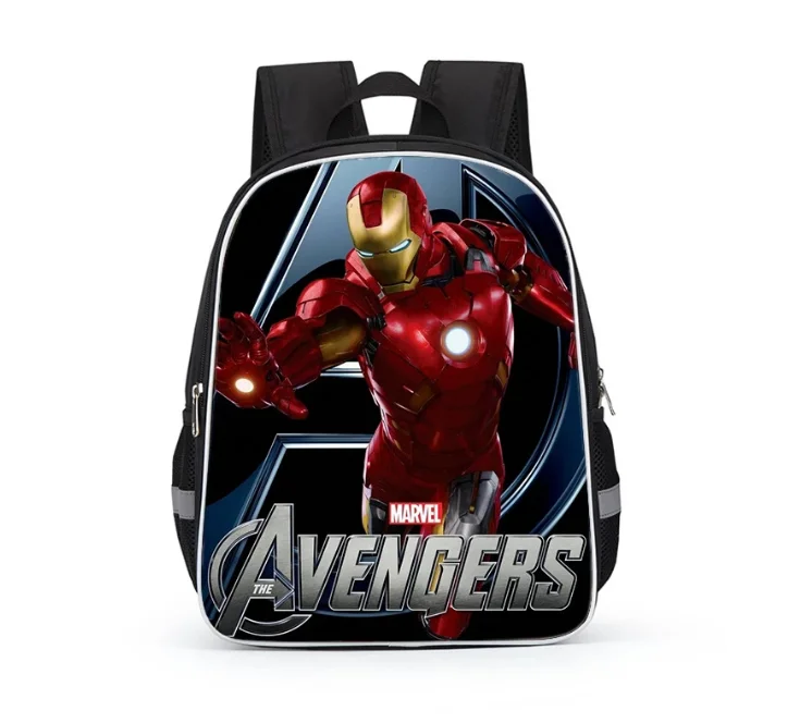 Рюкзак с 3D-принтом Мстители Железный человек водонепроницаемый для девочек