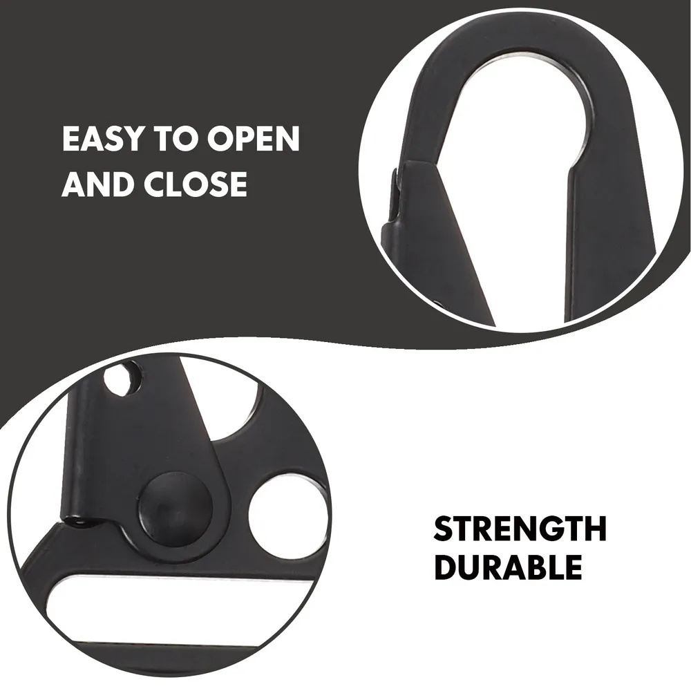

12Pcs Zinc Alloy Buckle Hook Hanging Carabiner Buckles Zinc Alloy Carabiners