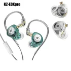 KZ-EDXpro гибридные проводные наушники HIFI бас стерео звук спортивные наушники-вкладыши гарнитура с микрофоном проводные наушники