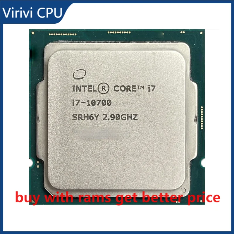 

Процессор Intel Core i7-10700 i7 10700 2,9 ГГц Восьмиядерный 16-поточный ЦПУ L2 = 2 Мб L3 = 16 Мб 65 Вт LGA 1200