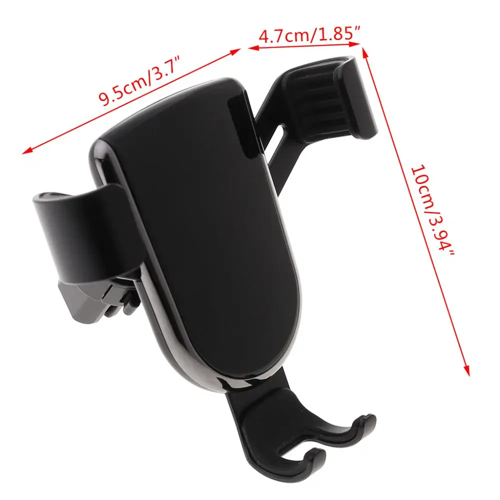 

Universal Rotation Car Mount Gravity Phone Holder Shockproof Automatic Locking Aluminum Alloy Smartphone Bracket