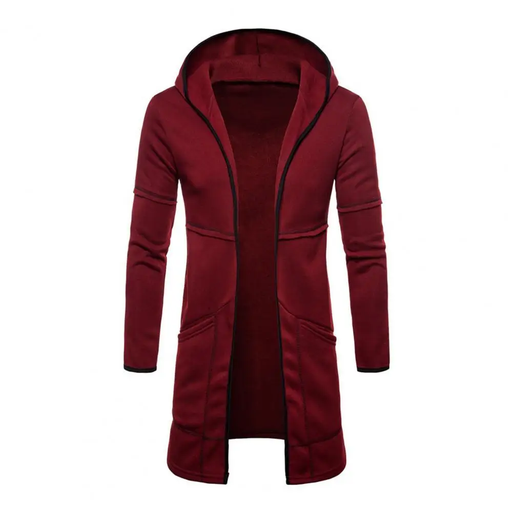 

Fashion Men Hooded Jackets Slim Fit Casual Men's Clothing Autumn Winter Windproof Office Loose Casual Outerwear