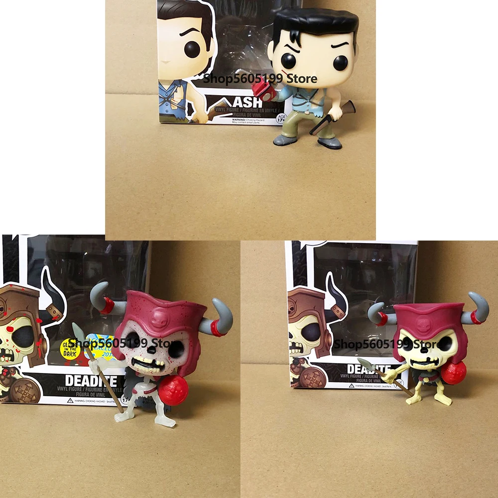 Фильмы: злой мертвый дэдит пепел поп с коробкой виниловая экшн игрушка фигурки