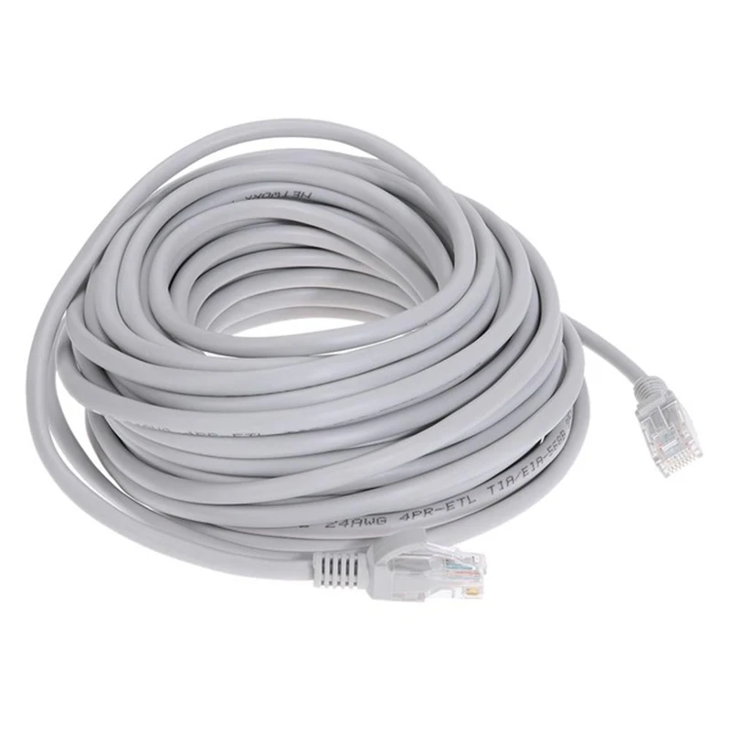 1 м/5 м/10 м/15 м/30 м/50 м/100 м Ethernet-кабель высокоскоростной Cat5e RJ45 сетевой LAN-кабель компьютерный маршрутизатор компьютерный кабель