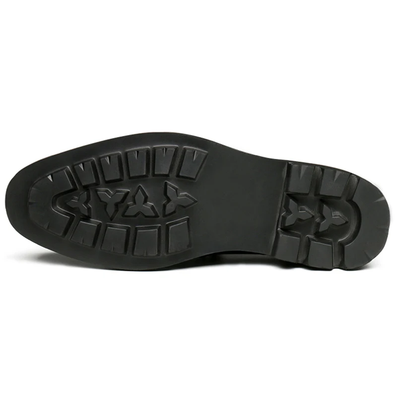 Туфли мужские из лакированной кожи лакированная кожа без застежки круглый носок