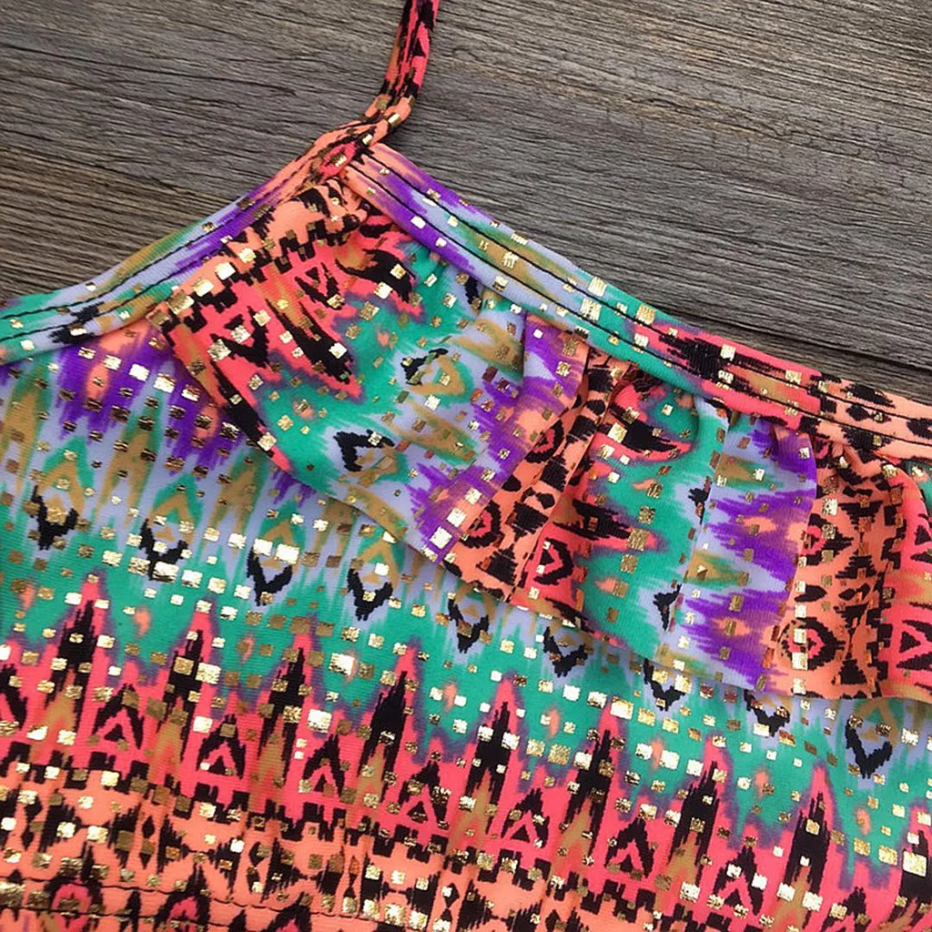 Модный подростковый детский купальник для девочек купальный костюм в