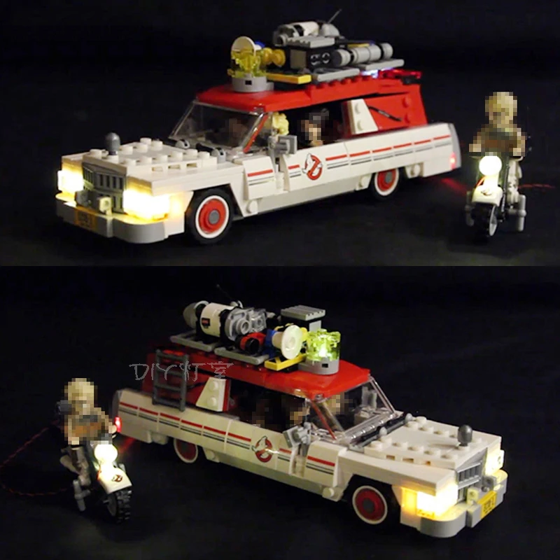 

Комплект со светодиодной подсветкой для 75828 строительства Ghostbusters Ecto-1 & 2 (светильник ка, без блока)