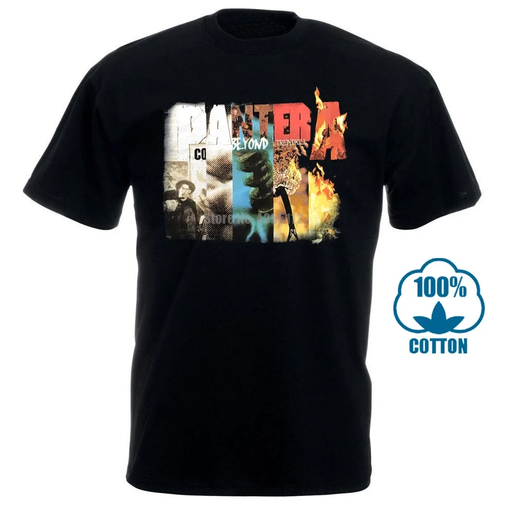 Pantera альбом коллаж рубашка S M L Xl Официальная футболка металлическая рок группа