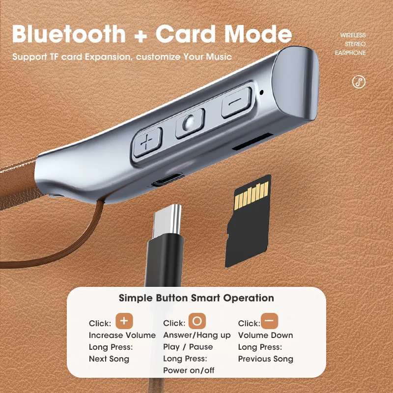 Bluetooth-наушники на магнитной застежке с микрофоном | Электроника