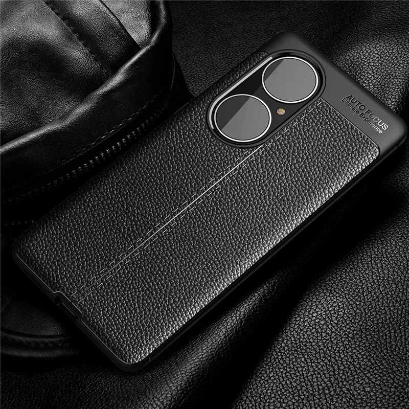 

Противоударный Бампер для Huawei P50 Pro, чехол для Huawei P50 P40 P30 P20 Pro, силиконовый защитный чехол из ТПУ для Huawei P50 Pro