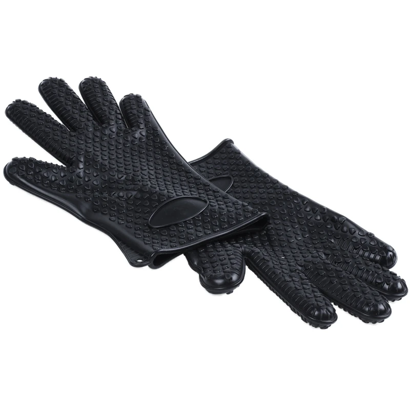 Промо-акция! Одна пара перчаток для кухонной печи термостойкие силиконовые