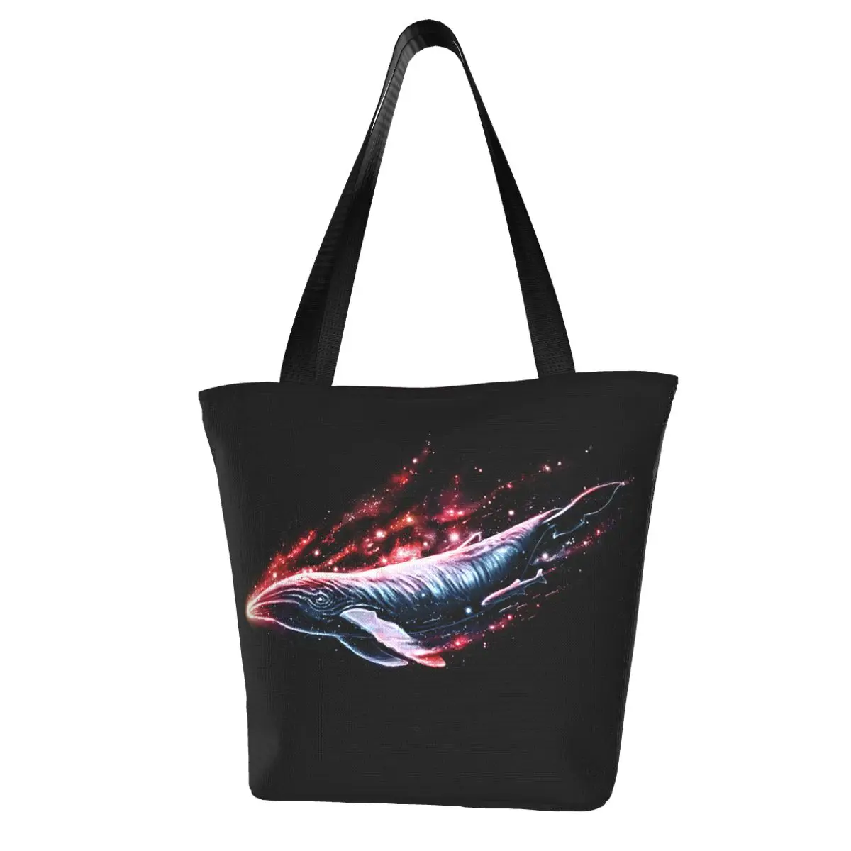 Galaxy Print ,Space,The Voyager Shopping Bag Aesthetic Cloth Outdoor Handbag Female Fashion Bags