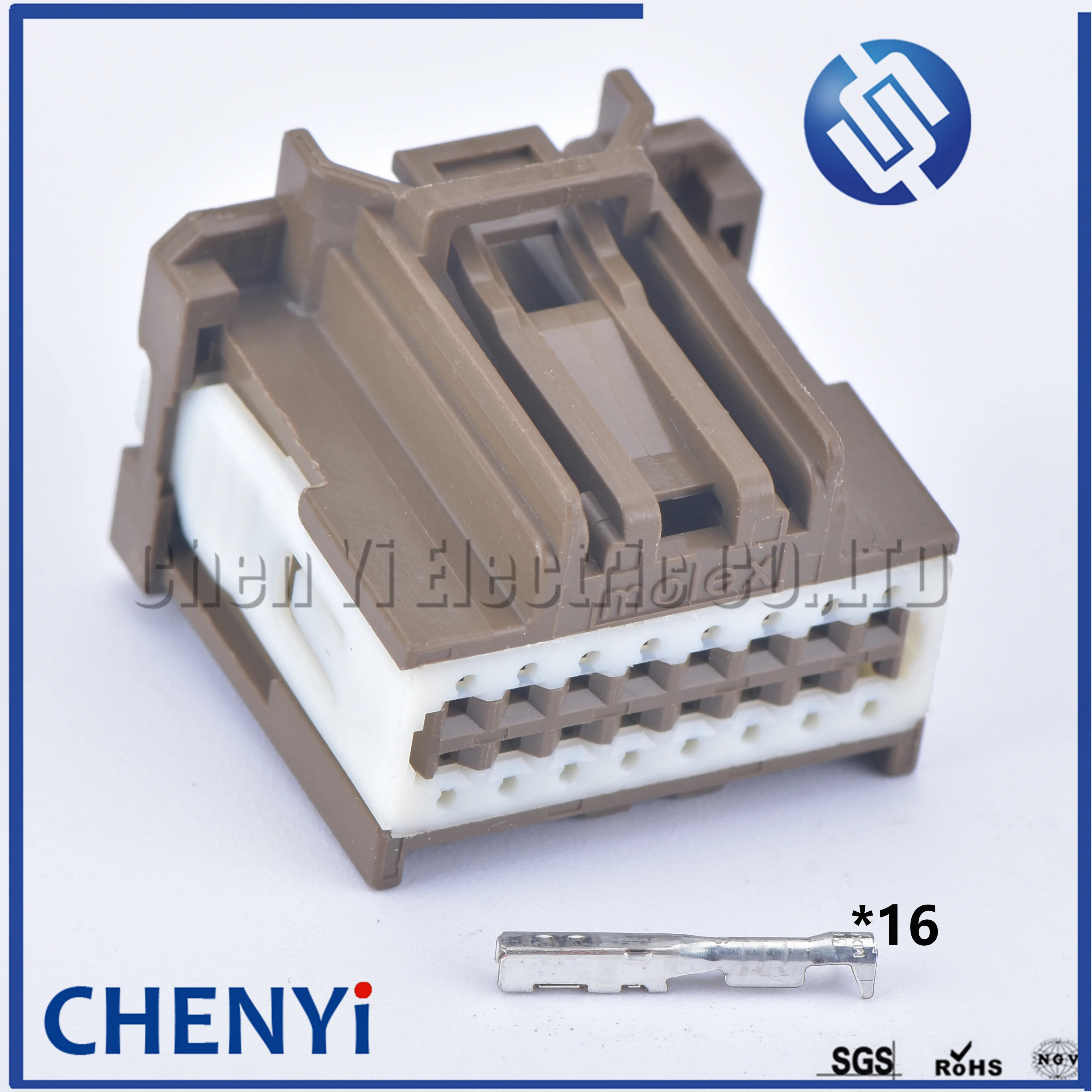 1 комплект molex 16 pin 347290162 не водонепроницаемый авто разъем жгут проводов женский