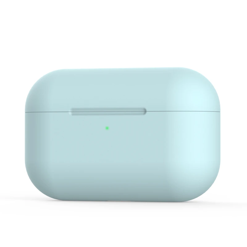 Мягкий силиконовый чехол для Apple Airpods Pro беспроводные наушники противоударный защитный чехол для Air Pods Pro Bluetooth наушники коробка - Цвет: 7