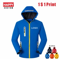 winter thick windbreaker custom fashion multi zipper hooded jacket cheap printing logo outdoor warm down jacket