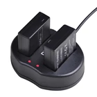 2 шт., аккумулятор и зарядное устройство для Panasonic LUMIX GF5 GF6 GX7 GX9 GX80 GX85 ZS200 LX100