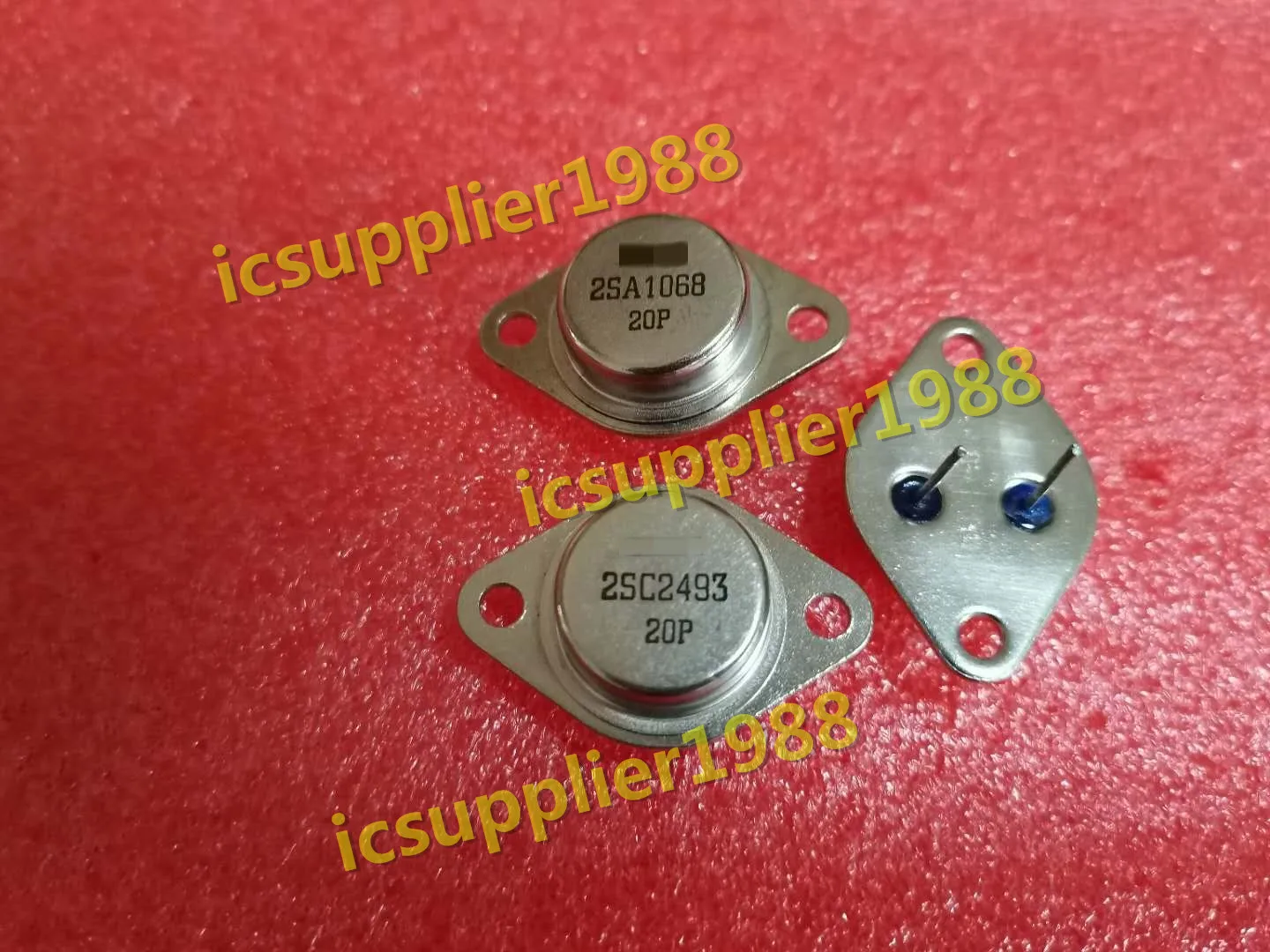 2 uds = 1 par/lote 2SC2493 2SA1068 (1 Uds para 2SC2493 + 1 Uds para 2SA1068 ) Transistor A-3-0