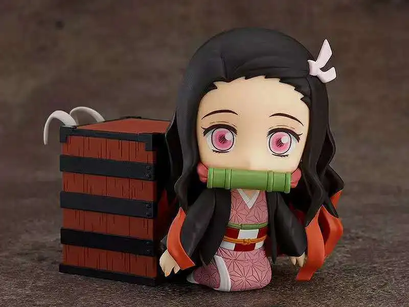 Экшн-фигурка Kamado Tanjirou Demon Slayer Kimetsu no Yaiba Nezuko кукла подарок на Рождество в коробке 10